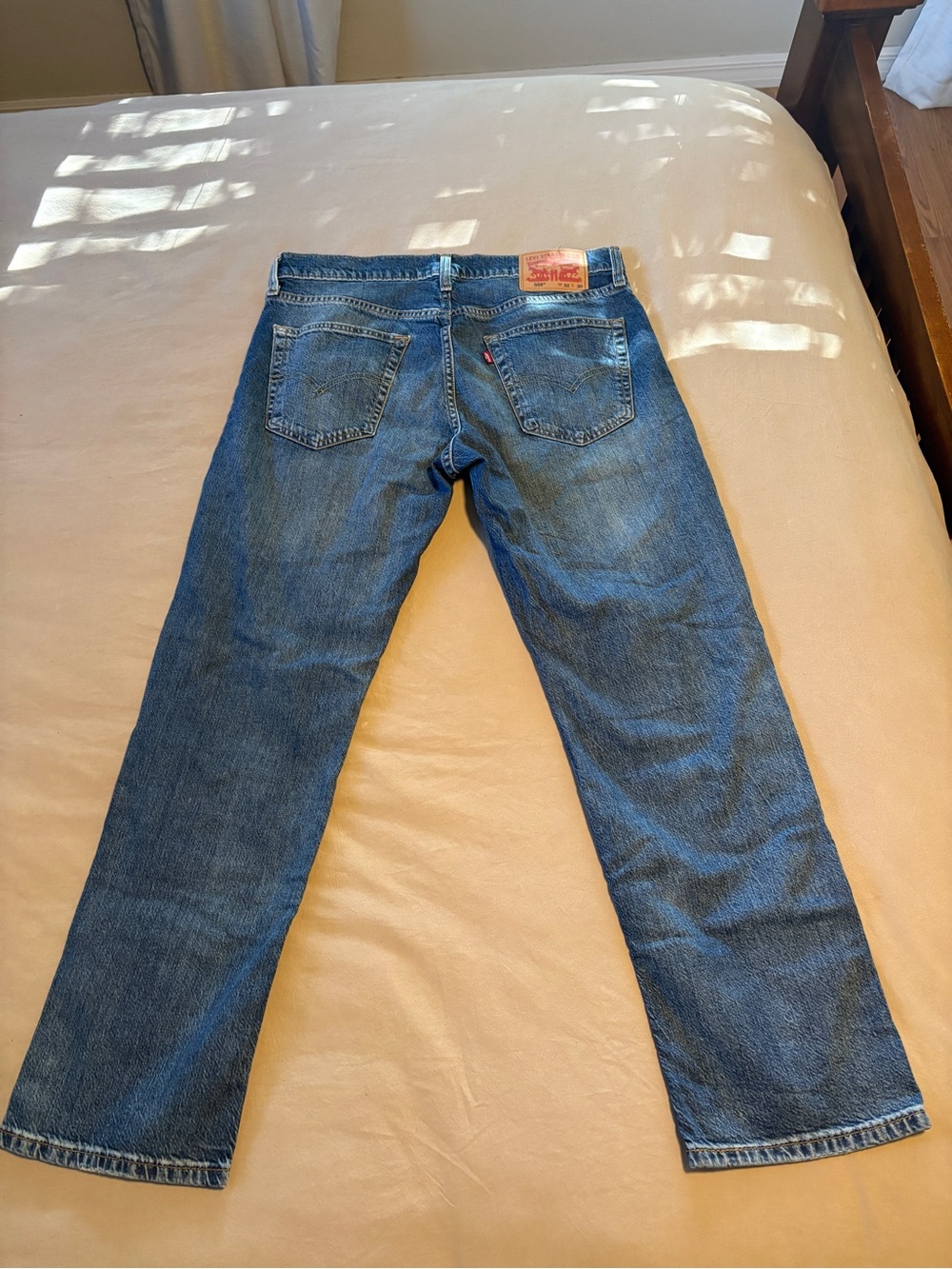 Levi's Men's Straight Blue Denim Jeans